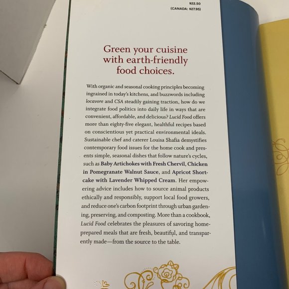 Lucid Food Cooking for an Eco-Conscious Life Louisa Shafia Paperback Cookbook - Picture 4 of 9